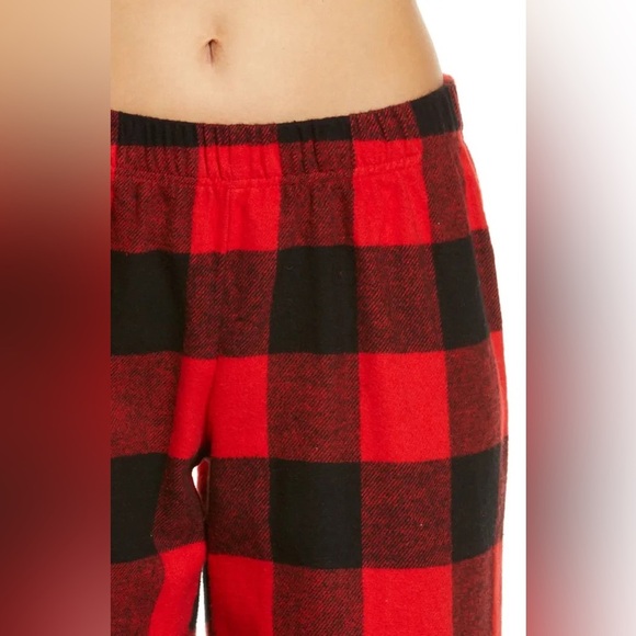 NORDSTROM Family Flannel Patchwork Pajama Bottoms - Picture 2 of 4